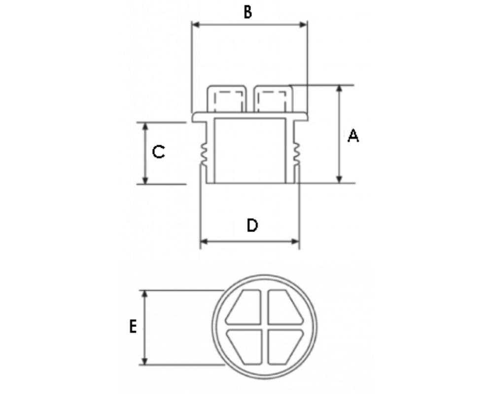Plano técnico referencia 14D