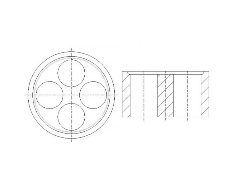 Plano técnico referencia 761