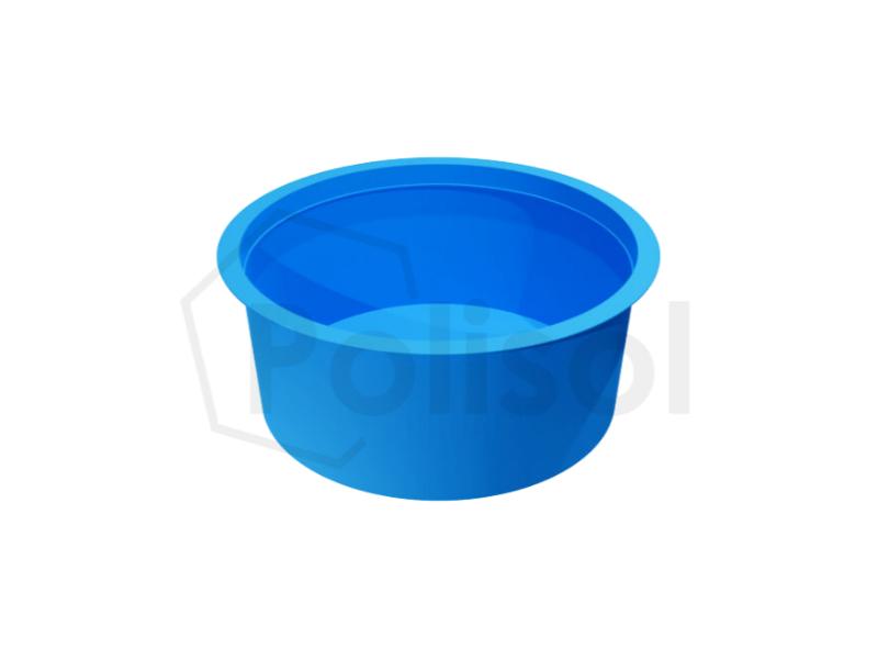 Tapón cónico azul
