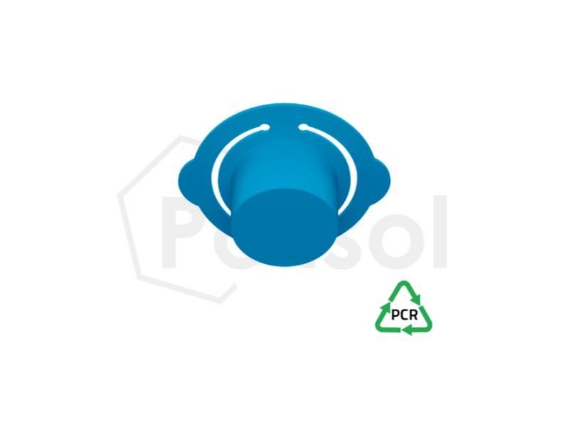 Tapón cónico reciclado con anillo
