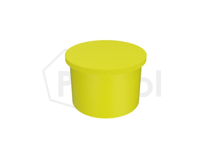Capuchón recto con cabeza ancha