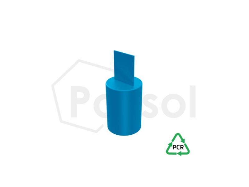Capuchón recto con tirador de PE PCR
