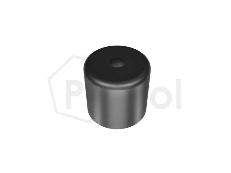 Capuchón flexible color negro