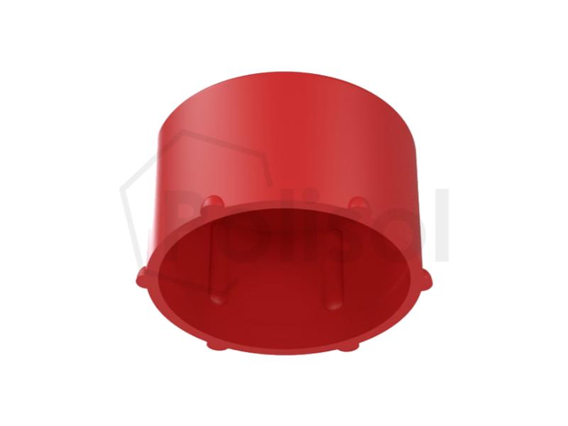 Capuchón roscado rojo Tipo 2