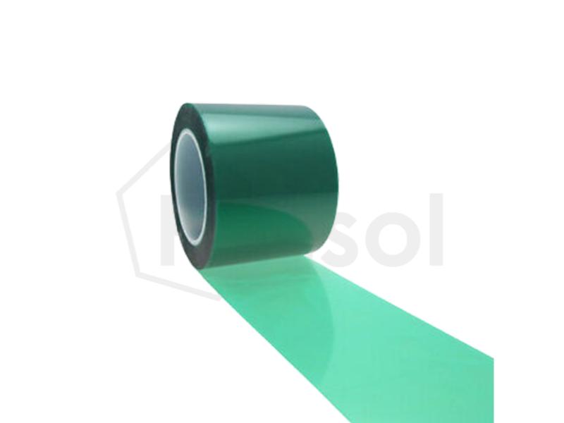 Rollo de cinta de poliéster verde ONLINER