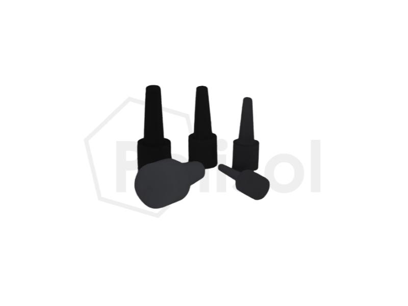 Tapón cónico de EPDM con valona
