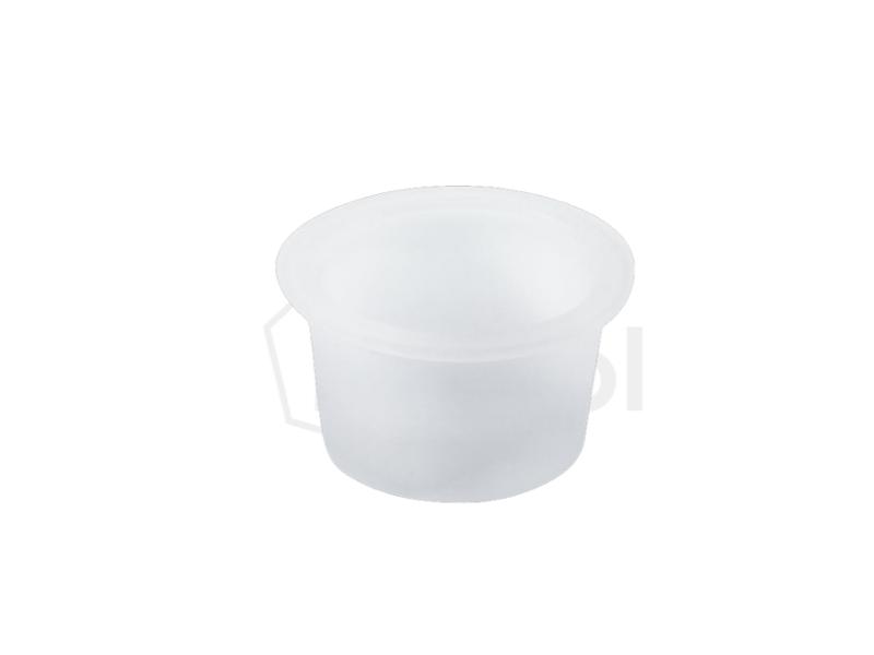 Tapón cónico de silicona color neutro shore 45 A