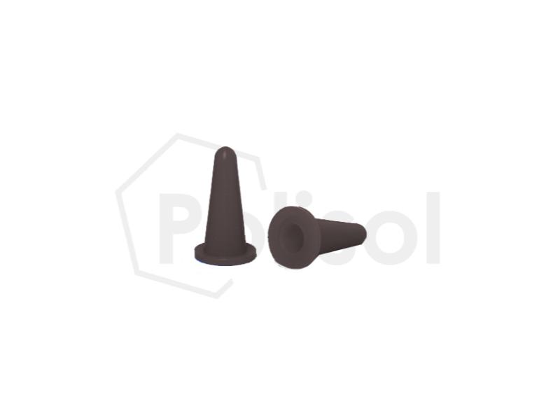 Tapón cónico con valona EPDM