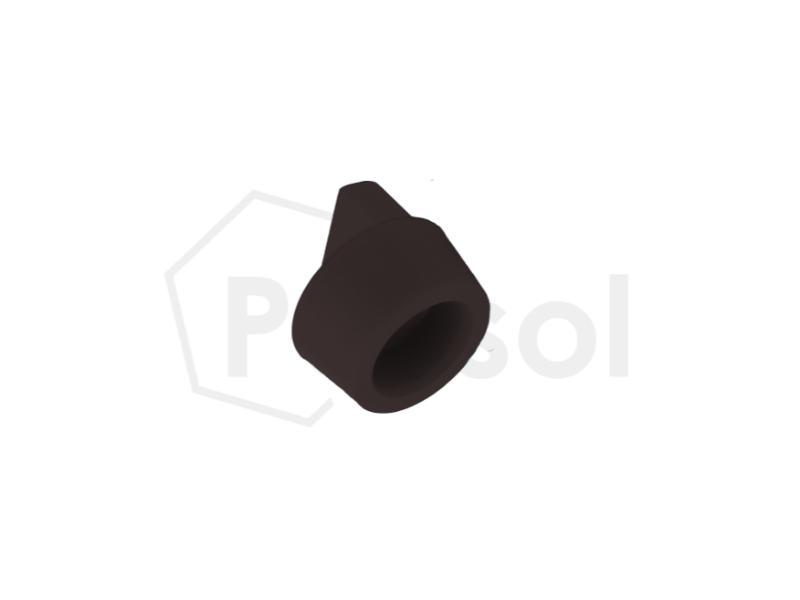 Tapón cónico de EPDM con tirador