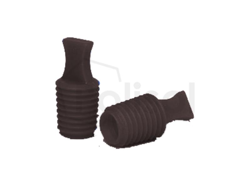 Tapón cónico con tirador tipo Michelin de EPDM