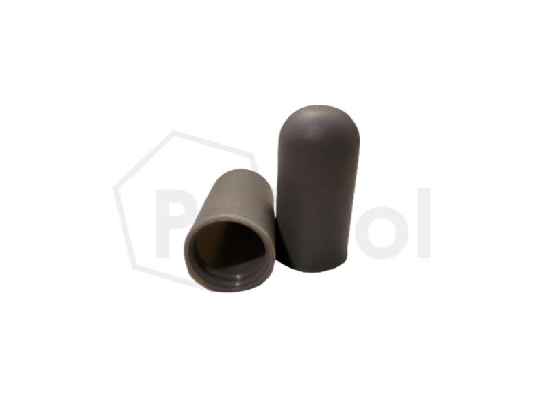 Capuchón de silicona con anillo de apriete
