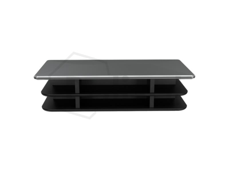 Tapafinal rectangular cromado