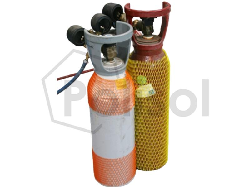 Para botellas y cilindros de gas
