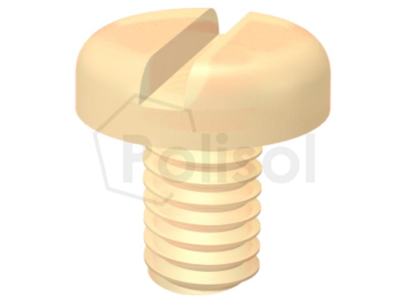 Tornillo cabeza redonda plana Tipo 2
