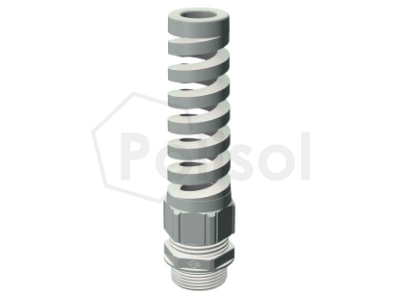 Prensaestopas con espiral