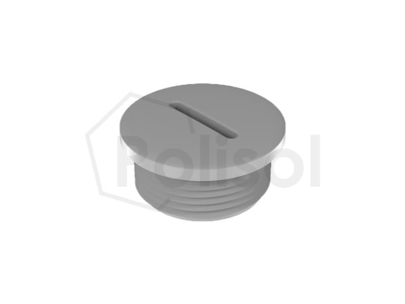 Tapón roscado para paneles eléctricos